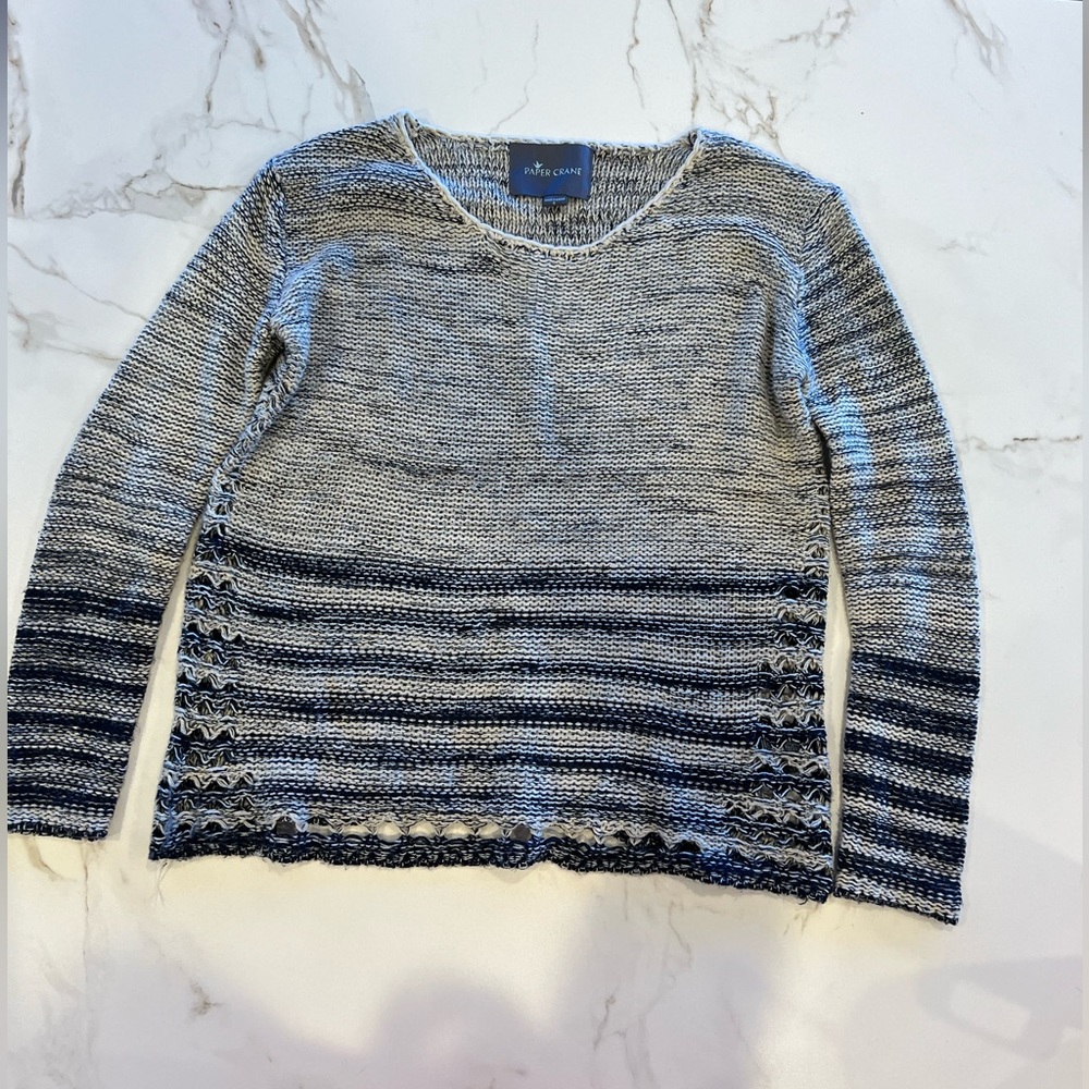 Paper crane sweater size small